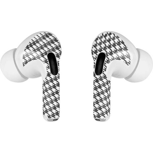 Houndstooth Black/White AirPods Skins