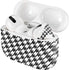 Houndstooth Black/White AirPods Skins