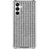 Houndstooth Black/White Galaxy A16 5G Clear Case
