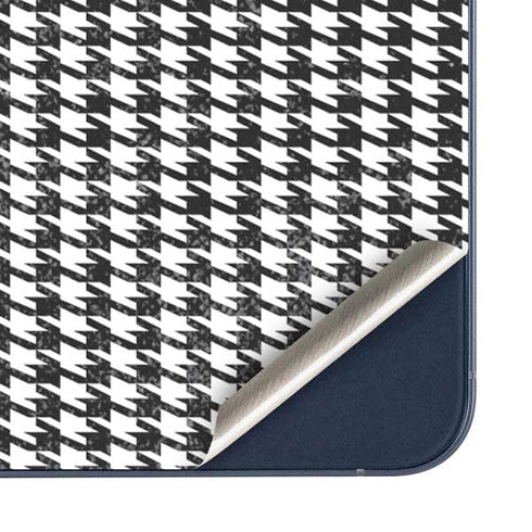 Houndstooth Black/White Galaxy A35 5G Skin