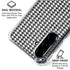 Houndstooth Black/White Galaxy A36 5G Clear Case