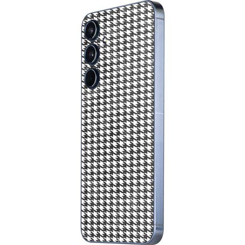 Houndstooth Black/White Galaxy A55 5G Skin