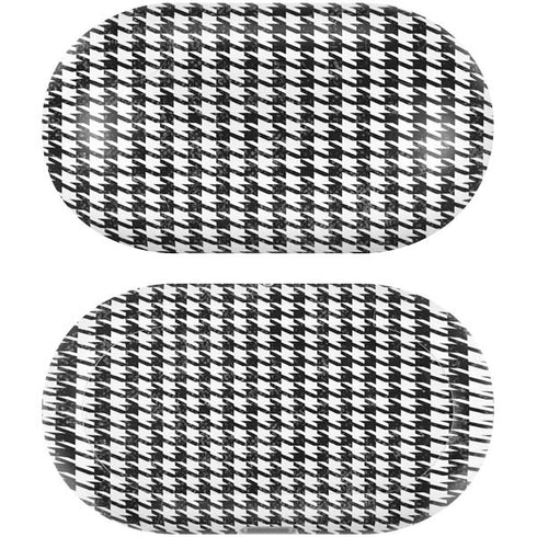 Houndstooth Black/White Galaxy Buds Plus Skin