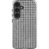 Houndstooth Black/White Galaxy S25 Impact Case