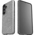 Houndstooth Black/White Galaxy S25 Impact Case