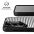 Houndstooth Black/White Galaxy S25 Kickstand Case