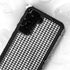Houndstooth Black/White Galaxy S24 Plus Waterproof Case