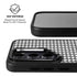Houndstooth Black/White Galaxy S25 FE Kickstand Case