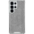 Houndstooth Black/White Galaxy S26 Ultra Clear Case