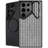 Houndstooth Black/White Galaxy S26 Ultra Kickstand Case