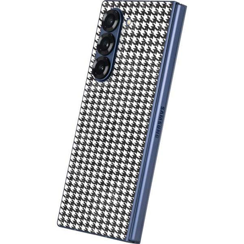 Houndstooth Black/White Galaxy Z Fold6 Skin