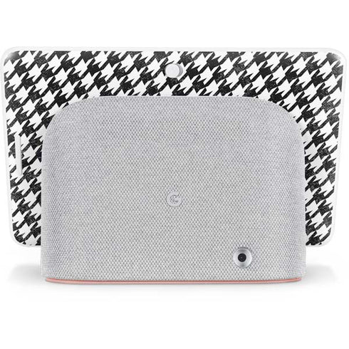 Houndstooth Black/White Google Home Hub Skin