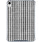 Houndstooth Black/White iPad 11th Gen (2025) Clear Case
