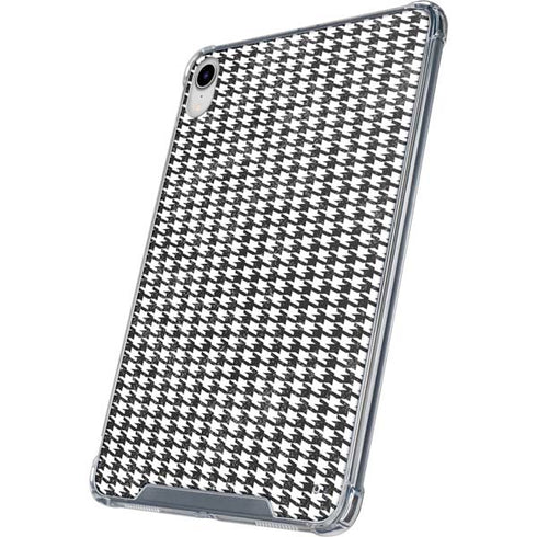 Houndstooth Black/White iPad 11th Gen (2025) Clear Case