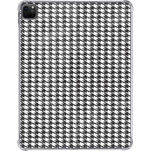 Houndstooth Black/White iPad Pro 11in (2024) Clear Case