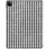 Houndstooth Black/White iPad Pro 11in (2024) Clear Case