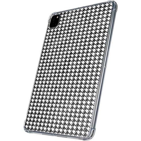 Houndstooth Black/White iPad Pro 11in (2024) Clear Case