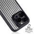 Houndstooth Black/White iPhone 14 Pro Max Kickstand Case