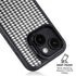 Houndstooth Black/White iPhone 15 Kickstand Case