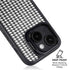 Houndstooth Black/White iPhone 15 Plus Kickstand Case