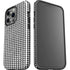 Houndstooth Black/White iPhone 15 Pro Impact Case