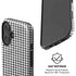 Houndstooth Black/White iPhone 16 Magsafe Impact Case