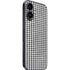Houndstooth Black/White iPhone 16 Plus Skin