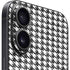 Houndstooth Black/White iPhone 16 Plus Skin