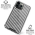 Houndstooth Black/White iPhone 16 Pro Clear Case