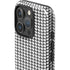 Houndstooth Black/White iPhone 16 Pro Impact Case