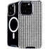 Houndstooth Black/White iPhone 16 Pro MagSafe Case