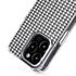Houndstooth Black/White iPhone 16 Pro MagSafe Case