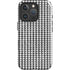 Houndstooth Black/White iPhone 16 Pro Magsafe Impact Case