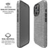 Houndstooth Black/White iPhone 16 Pro Magsafe Impact Case