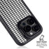 Houndstooth Black/White iPhone 16 Pro Max Kickstand Case