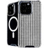 Houndstooth Black/White iPhone 16 Pro Max MagSafe Case