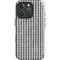 Houndstooth Black/White iPhone 16 Pro Max Magsafe Impact Case