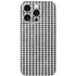 Houndstooth Black/White iPhone 16 Pro Skin