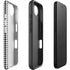 Houndstooth Black/White iPhone 16e Impact Case