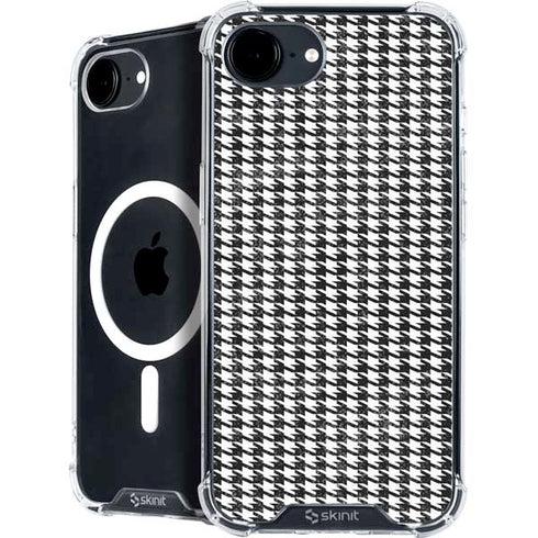 Houndstooth Black/White iPhone 16e MagSafe Case