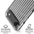 Houndstooth Black/White iPhone 17 Air Clear Case