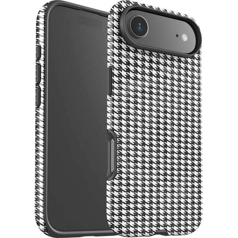Houndstooth Black/White iPhone 17 Air Impact Case