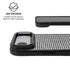 Houndstooth Black/White iPhone 17 Air Kickstand Case