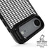 Houndstooth Black/White iPhone 17 Air Kickstand Case