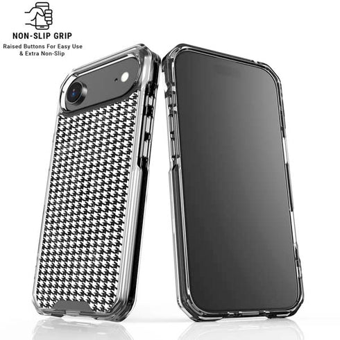 Houndstooth Black/White iPhone 17 Air MagSafe Case