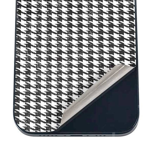 Houndstooth Black/White iPhone 17 Air Skin