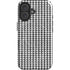 Houndstooth Black/White iPhone 17 Magsafe Impact Case