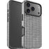 Houndstooth Black/White iPhone 17 Pro Impact Case