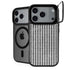 Houndstooth Black/White iPhone 17 Pro Kickstand Case