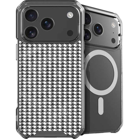 Houndstooth Black/White iPhone 17 Pro MagSafe Case